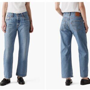 Levi's 501 '90s Straight Leg Ankle Jeans - NO RED TAG - Sweetest Taboo - 28 x 27